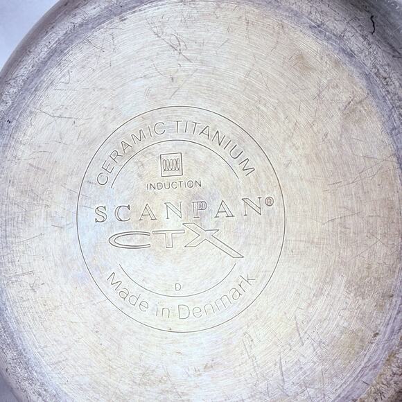 Scanpan CTX 2 Qt Saucepan with Lid Denmark Ceramic Titanium Nonstick Induction - Picture 8 of 11